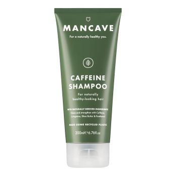 MAN CAVE CAFFEINE plaukų šampūnas, 200 ml