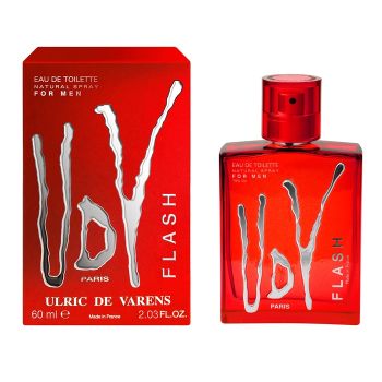 ULRIC DE VARENS FLASH tualetinis vyrų vanduo, 60 ml