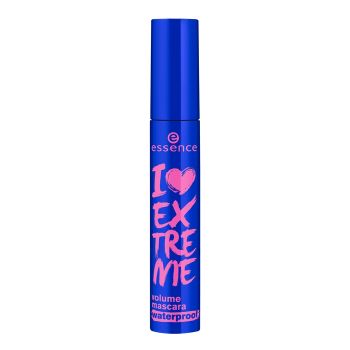 ESSENCE I LOVE EXTREME vandeniui atsparus blakstienų tušas, 12 ml