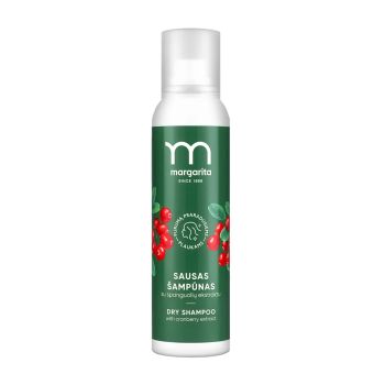 MARGARITA sausas plaukų šampūnas su spanguolių ekstraktu, 150 ml