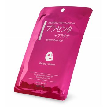 MITOMO PLACENTA + PLATINUM veido kaukė, 25 g