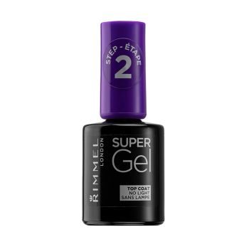 RIMMEL SUPER GEL viršutinis nagų lako sluoksnis, 12 ml