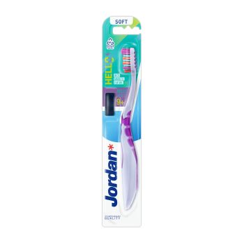 JORDAN HELLO SMILE 9+ SOFT dantų šepetėlis