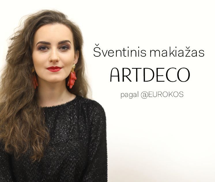 Šventinis makiažas su ARTDECO