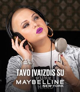Tavo įvaizdis su Maybelline New York