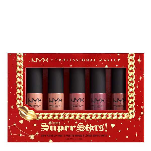 NYX PROFESSIONAL MAKEUP GIMME SUPER STARS lūpų dažų rinkinys