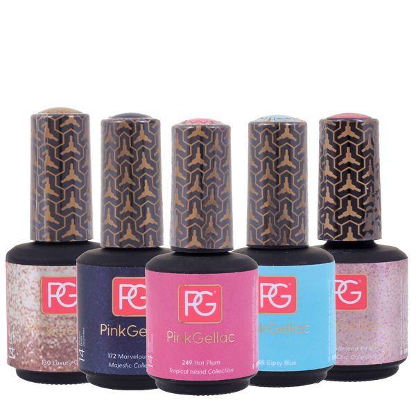 PINK GELLAC ilgalaikis gelinis nagų lakas
