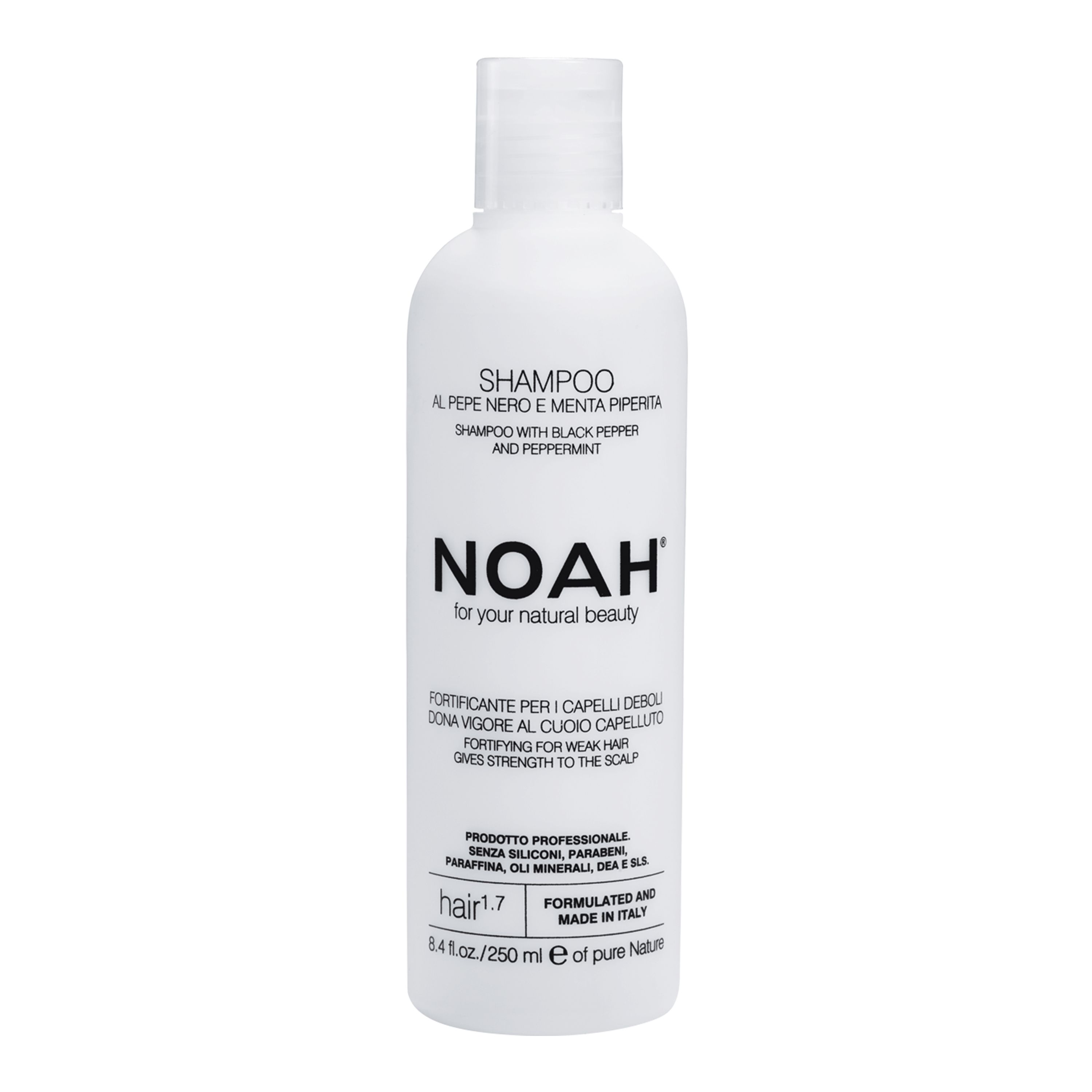 NOAH 1.7 FORTIFYING plaukų šampūnas 250 ml