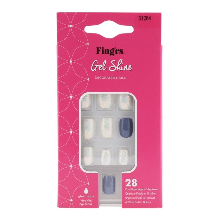 FING'RS GEL SHINE priklijuojami nagai (28 vnt)