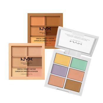 NYX maskuojamųjų priemonių paletė 6 x 1,5 g