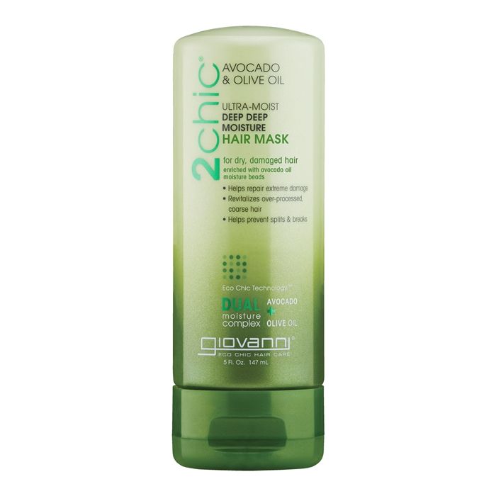 GIOVANNI 2CHIC AVOCADO & OLIVE OIL ULTRA - MOIST plaukų kaukė 147 ml