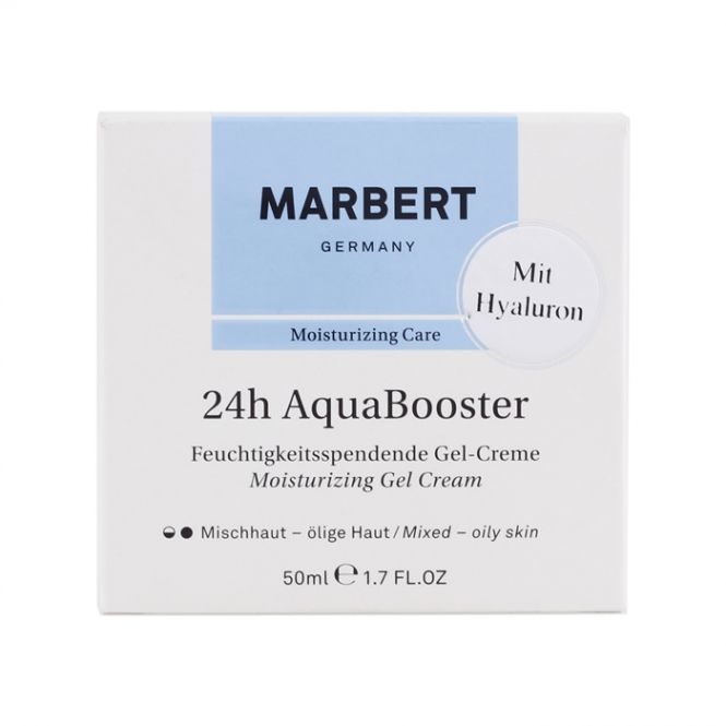MARBERT 24H AQUA BOOSTER drėkinamoji želė - kremas 50 ml