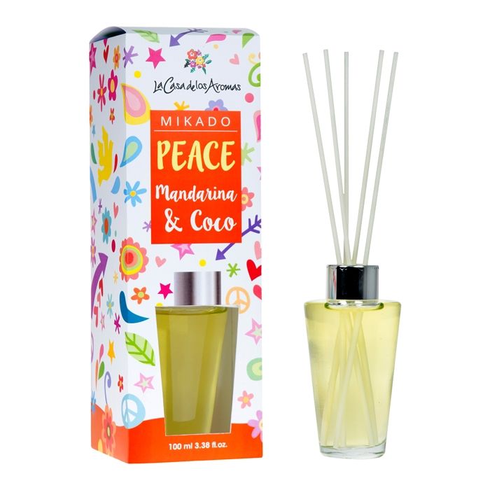 LOS AROMAS MIKADO PEACE MANDARINA & COCO patalpų kvėpiklis 100 ml