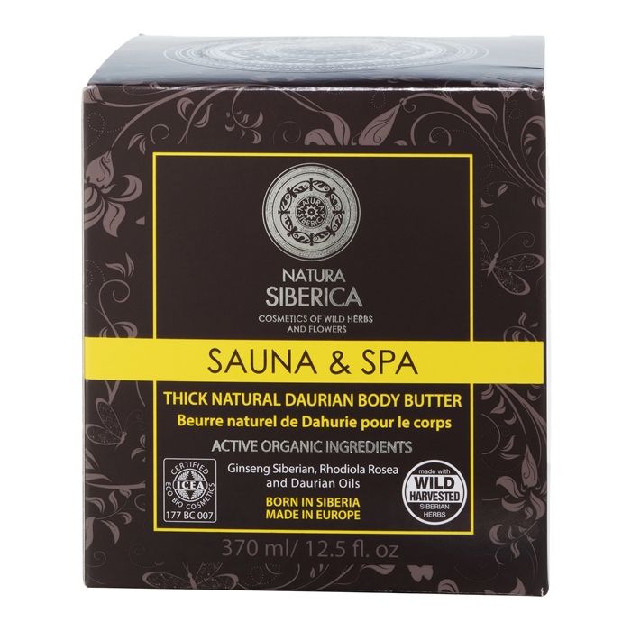 NATURA SIBERICA SAUNA & SPA kūno sviestas 370 ml