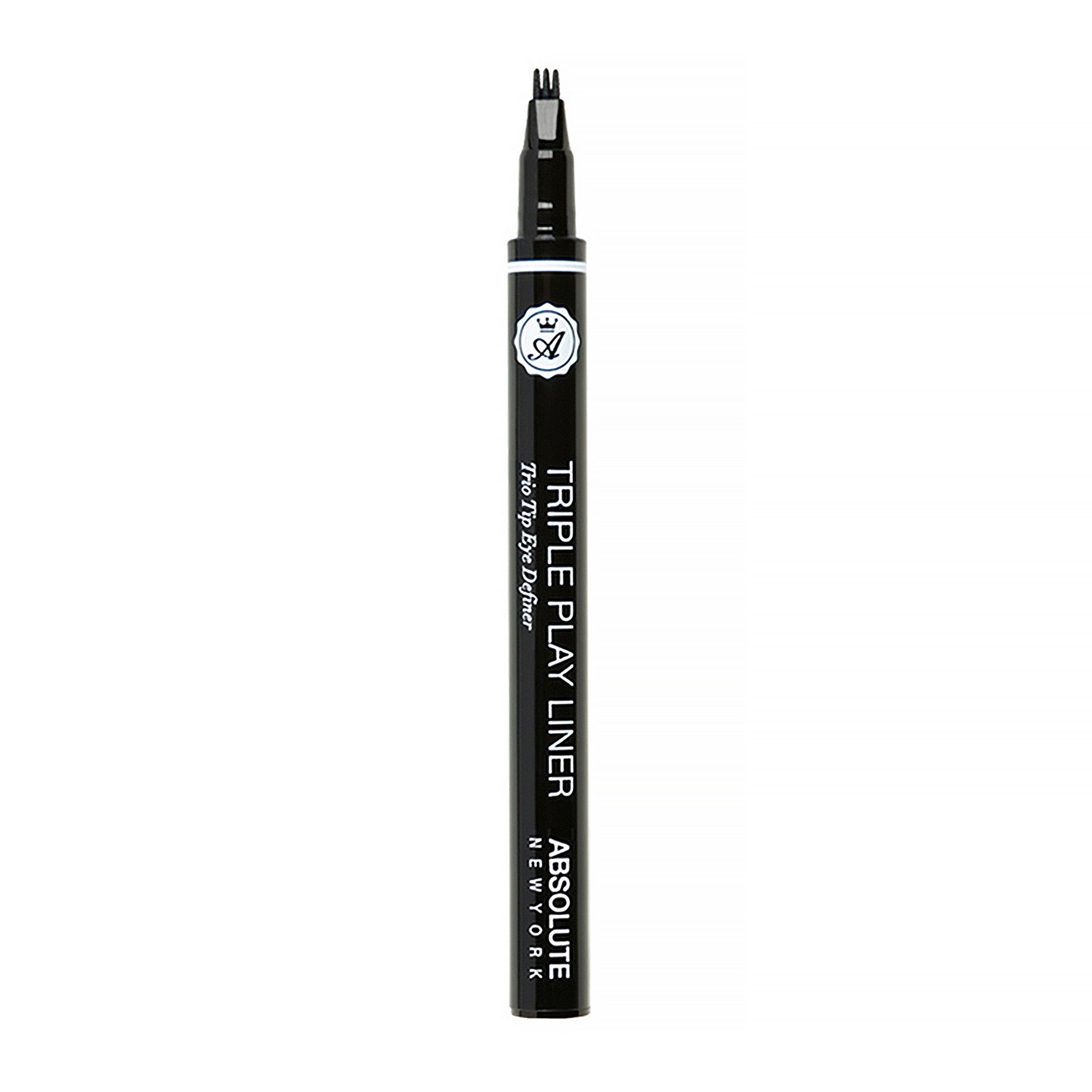 ABSOLUTE NEW YORK TRIPLE PLAY vandeniui atsparus akių kontūro ryškiklis 1 ml