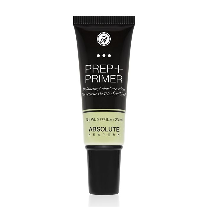 ABSOLUTE NEW YORK PREP + PRIMER GREEN makiažo bazė 23 ml (1 Green)