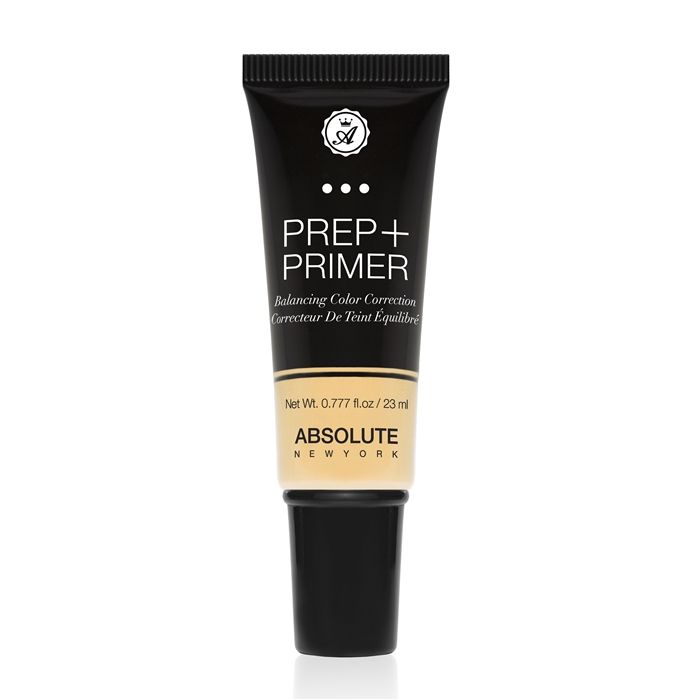 ABSOLUTE NEW YORK PREP + PRIMER YELLOW makiažo bazė 23 ml (4 Yellow)