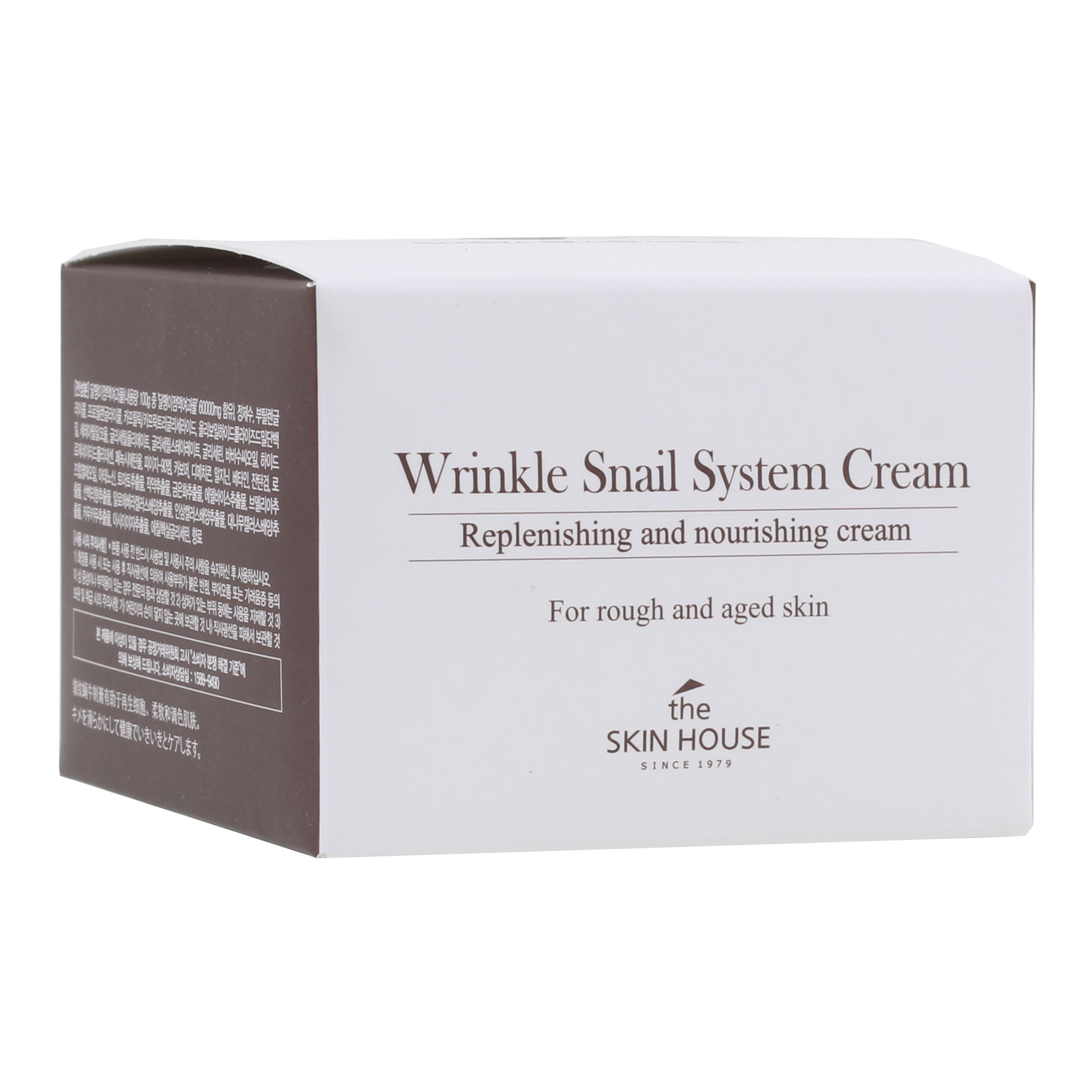 THE SKIN HOUSE WRINKLE SNAIL SYSTEM veido kremas 100 ml