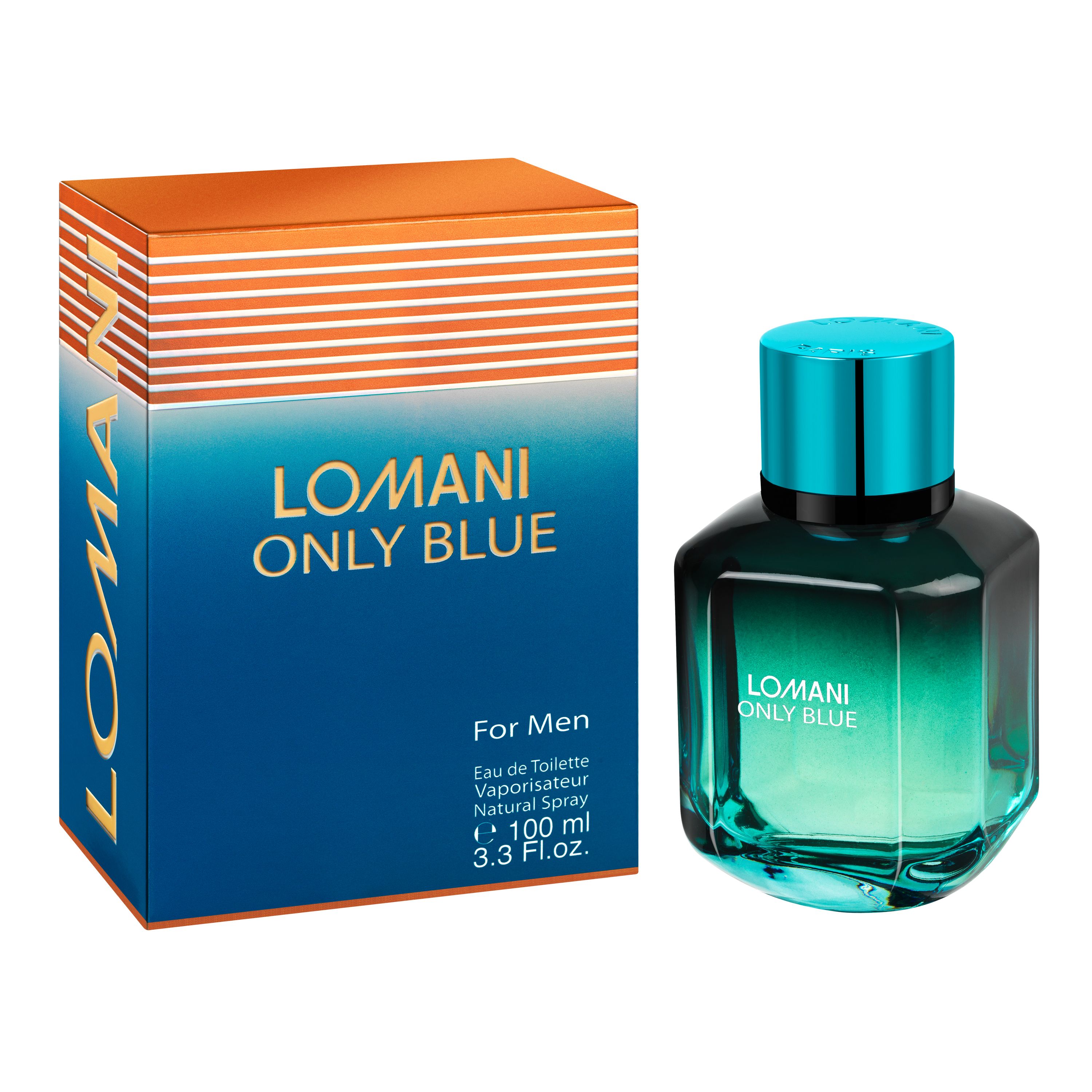 LOMANI ONLY BLUE tualetinis vanduo vyrams 100 ml