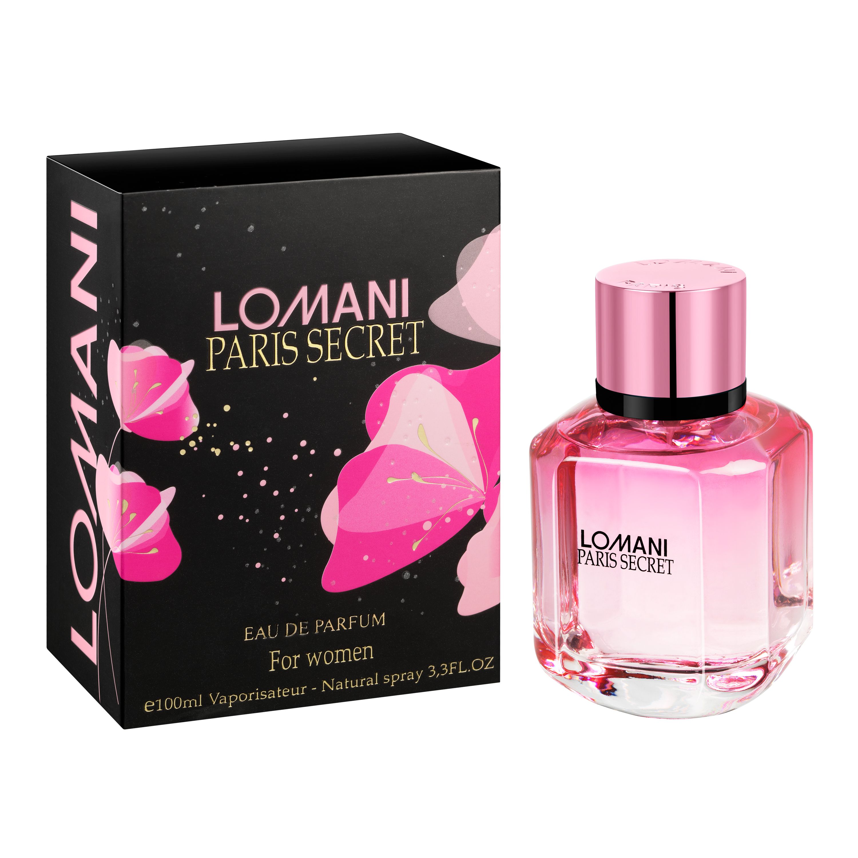 LOMANI PARIS SECRET parfumuotas vanduo moterims 100 ml