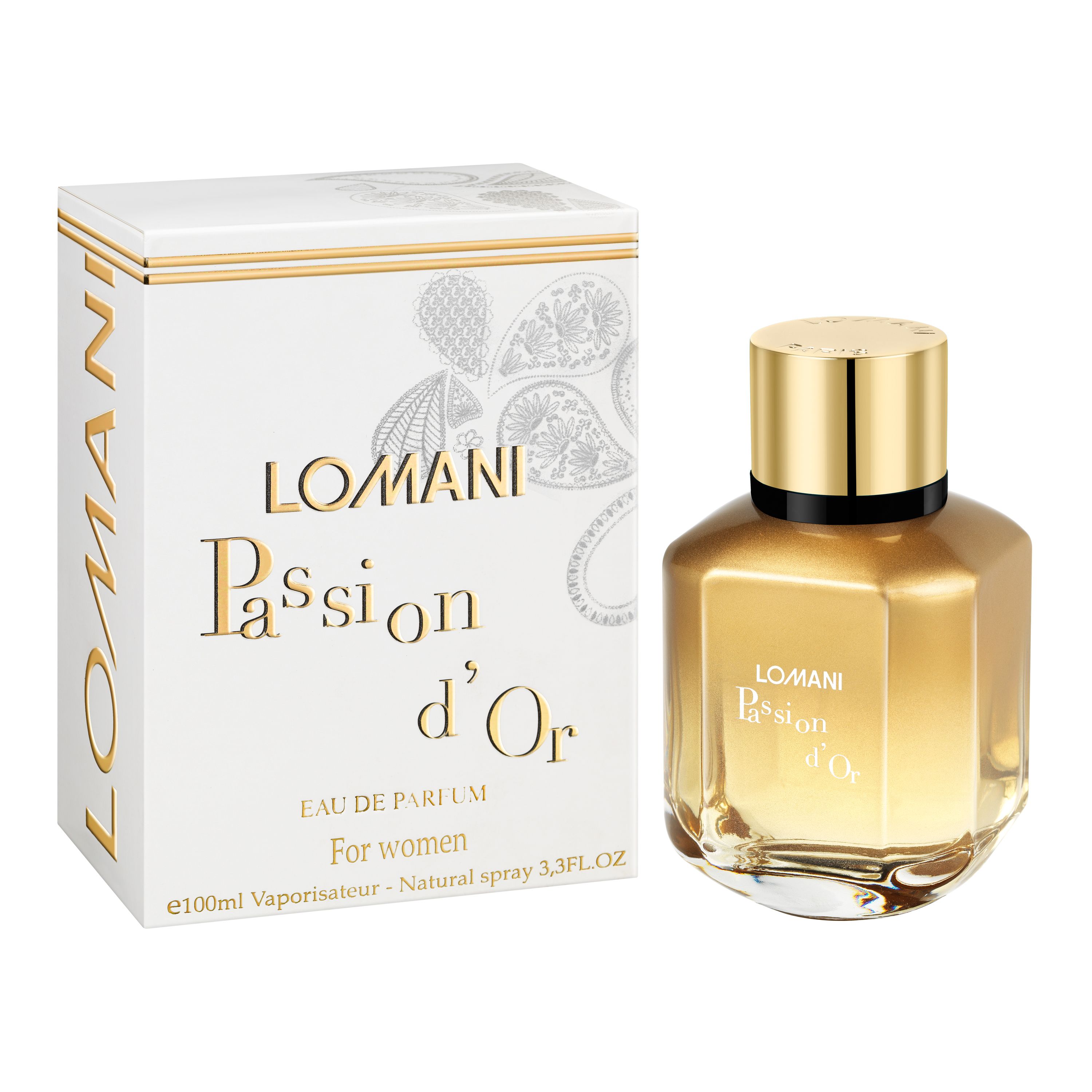 LOMANI PASSION D'OR parfumuotas vanduo moterims 100 ml