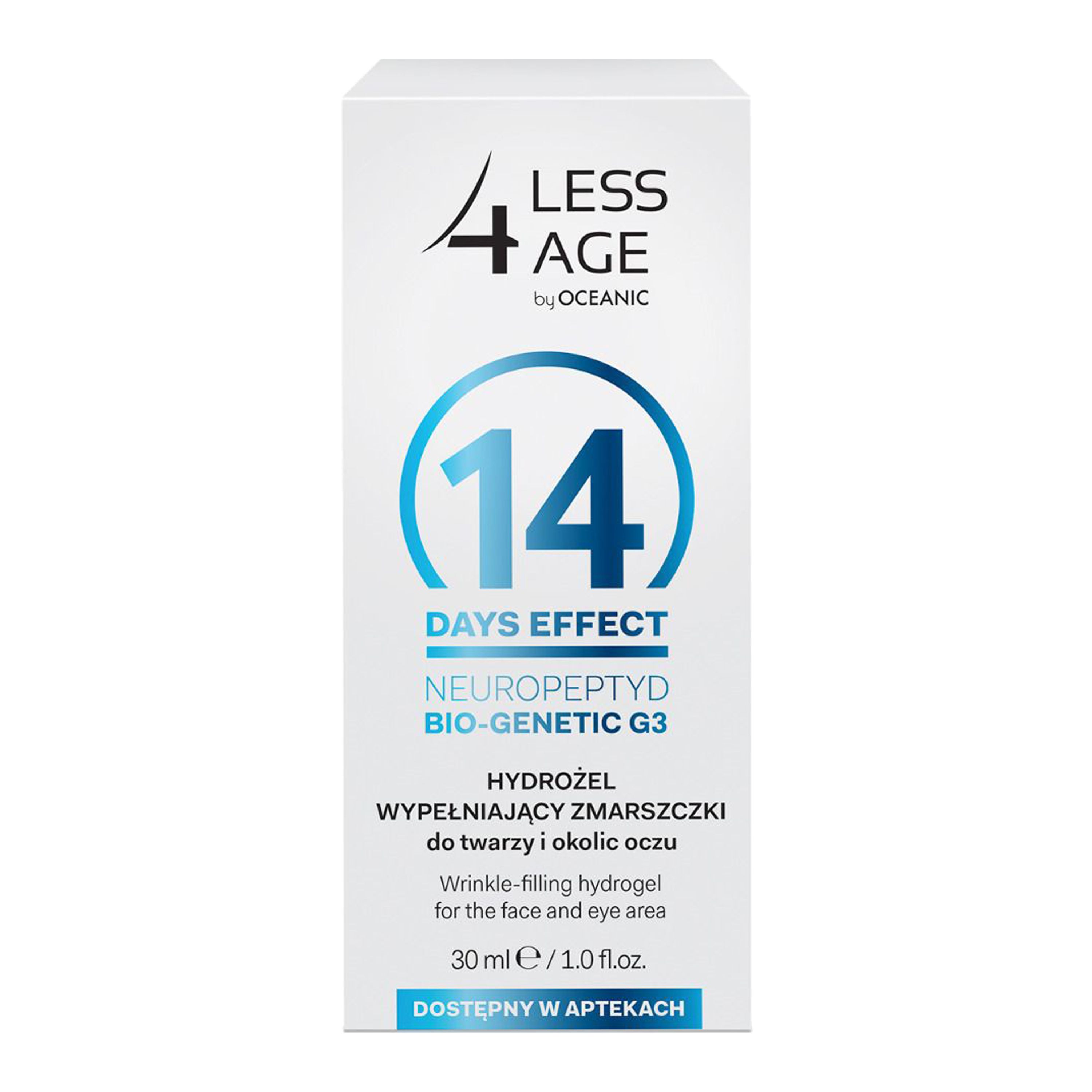LESS 4 AGE BIO - GENETIC veido ir paakių želė 30 ml