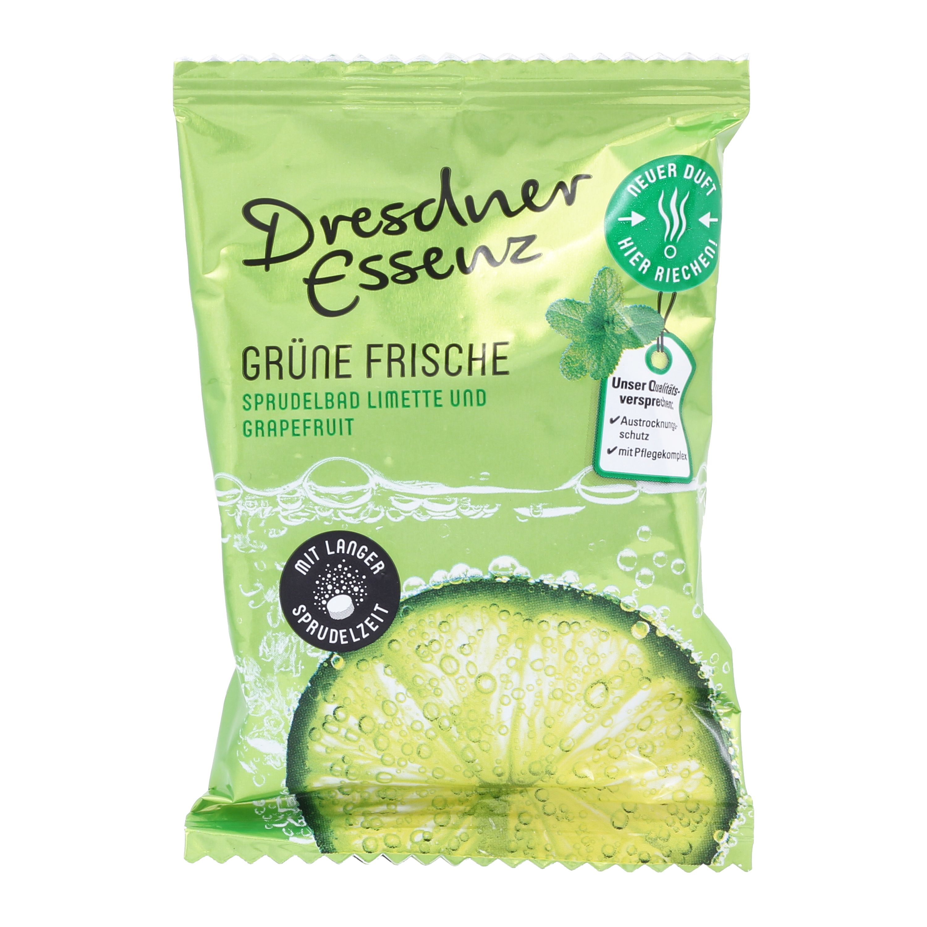 DRESDNER ESSENZ GRUNE FRISCHE kvapni tirpi vonios tabletė