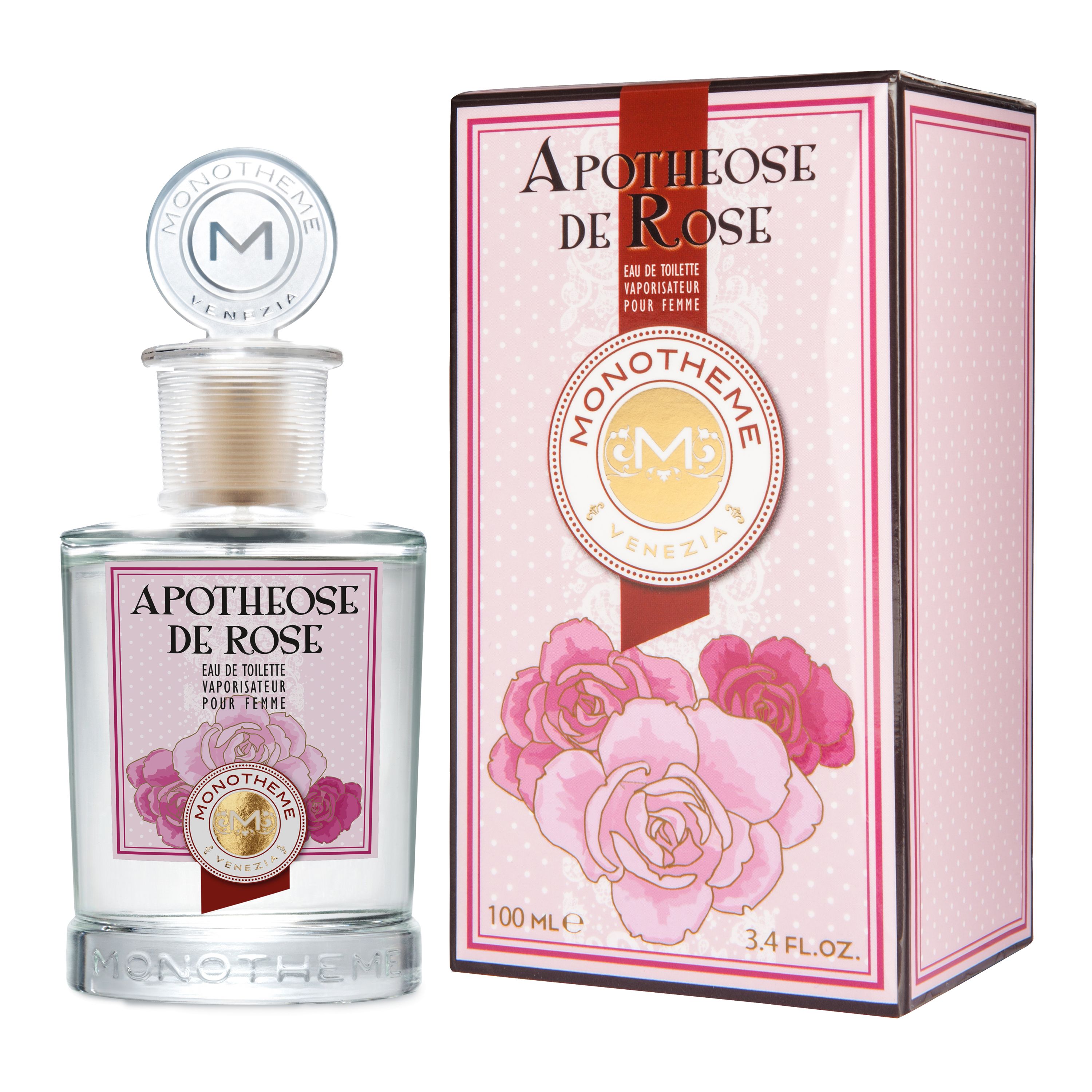 MONOTHEME APOTHEOSE DE ROSE tualetinis vanduo moterims 100 ml