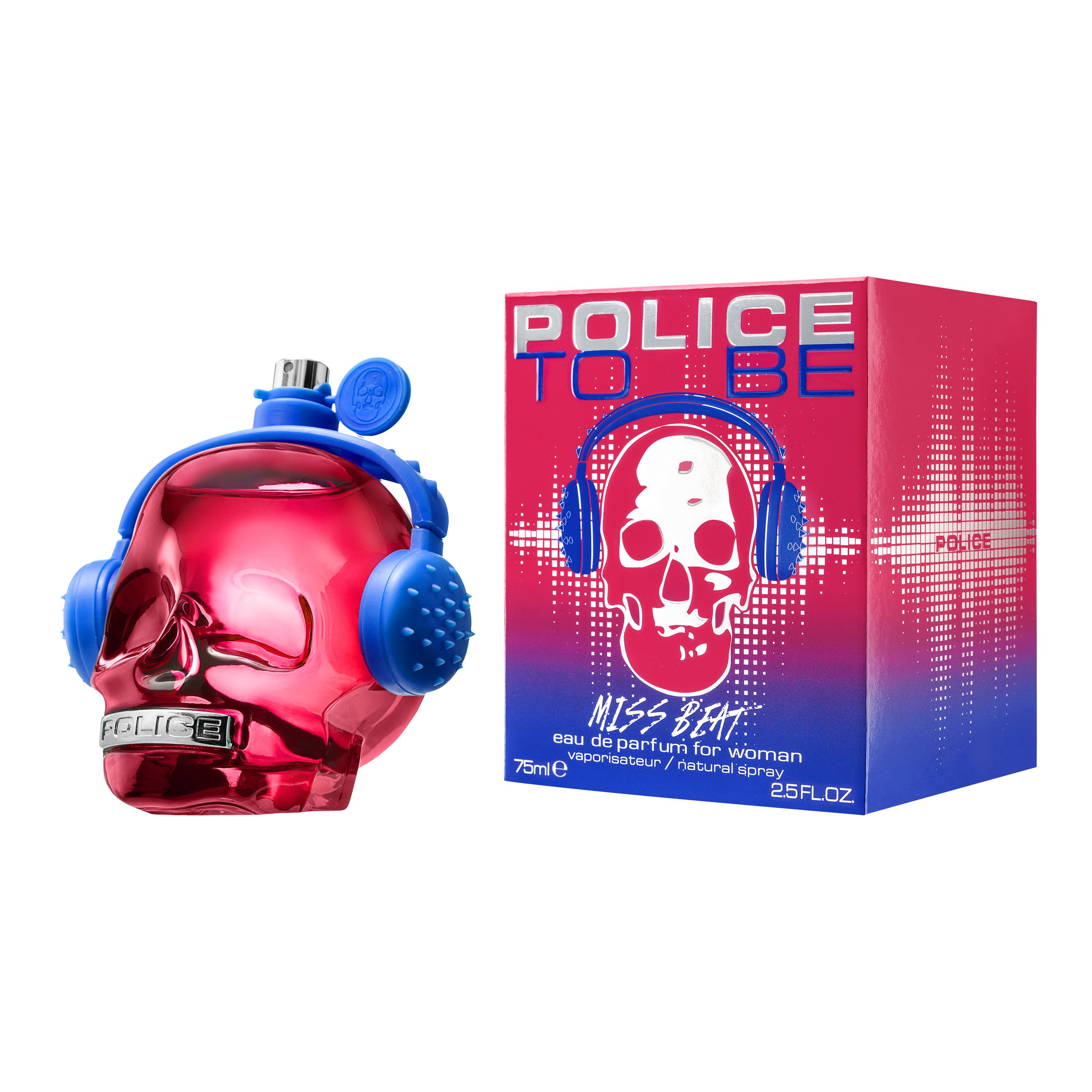 POLICE TO BE MISS BEAT parfumuotas vanduo moterims 75 ml
