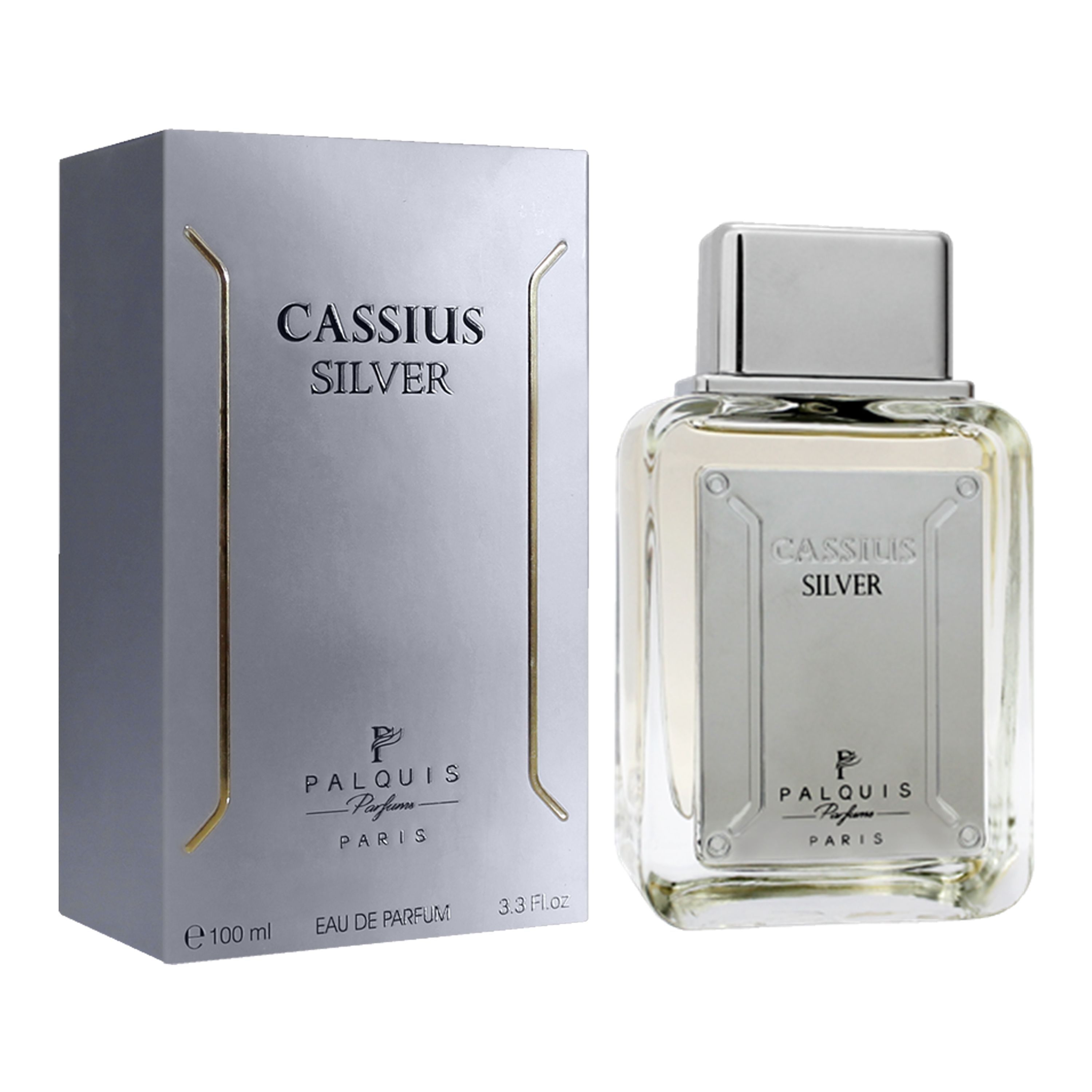 PALQUIS CASSIUS SILVER parfumuotas vanduo vyrams 100 ml