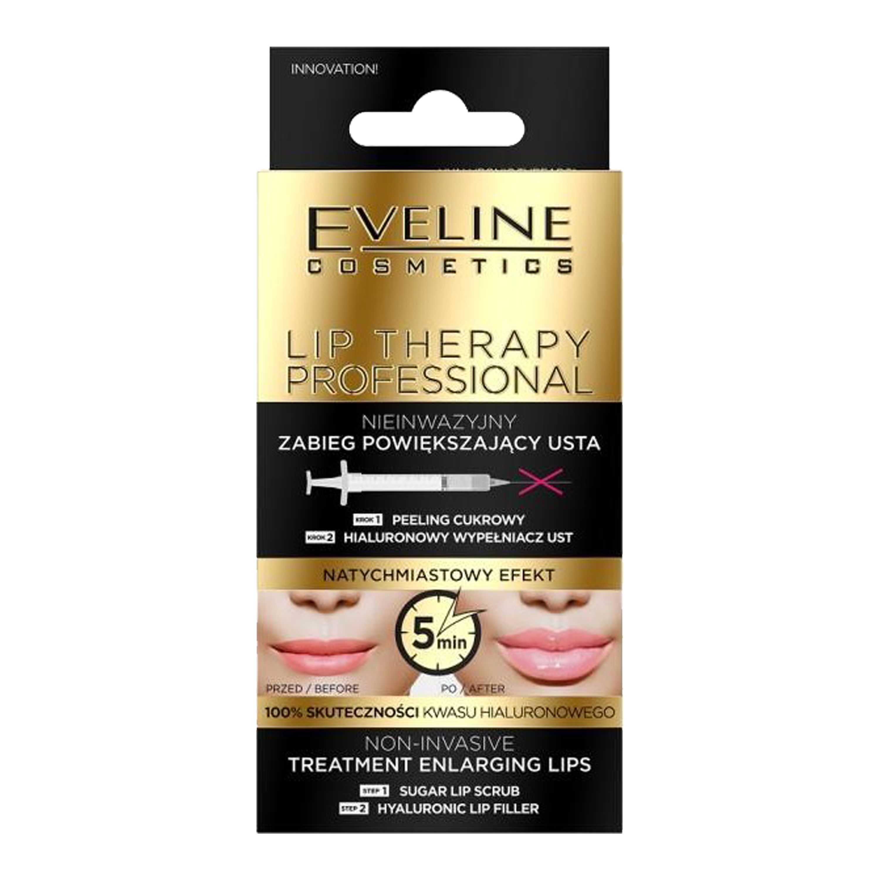 EVELINE LIP THERAPY neinvazinė terapija lūpoms didinti (7 ml; 12 ml)