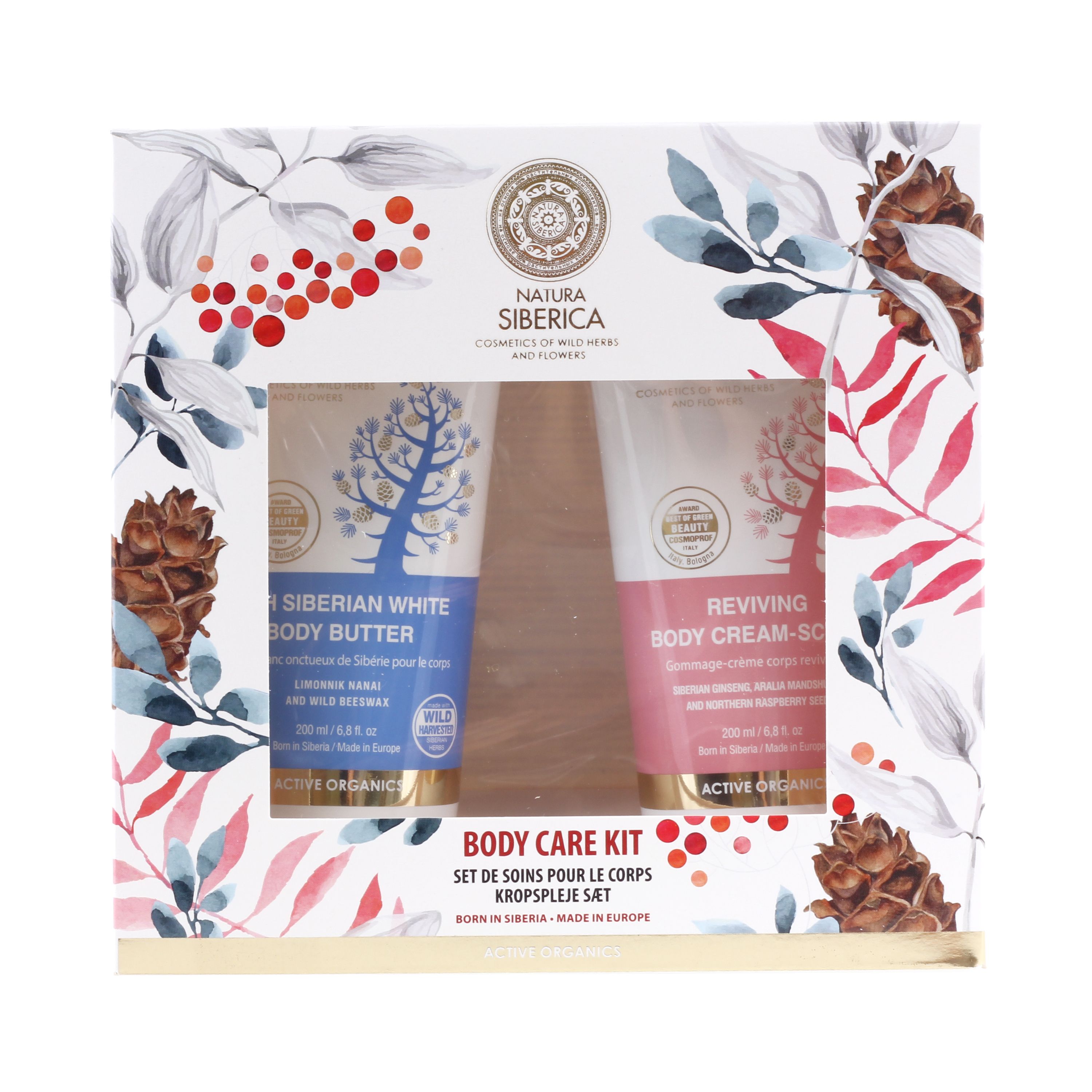 NATURA SIBERICA BODY CARE rinkinys moterims