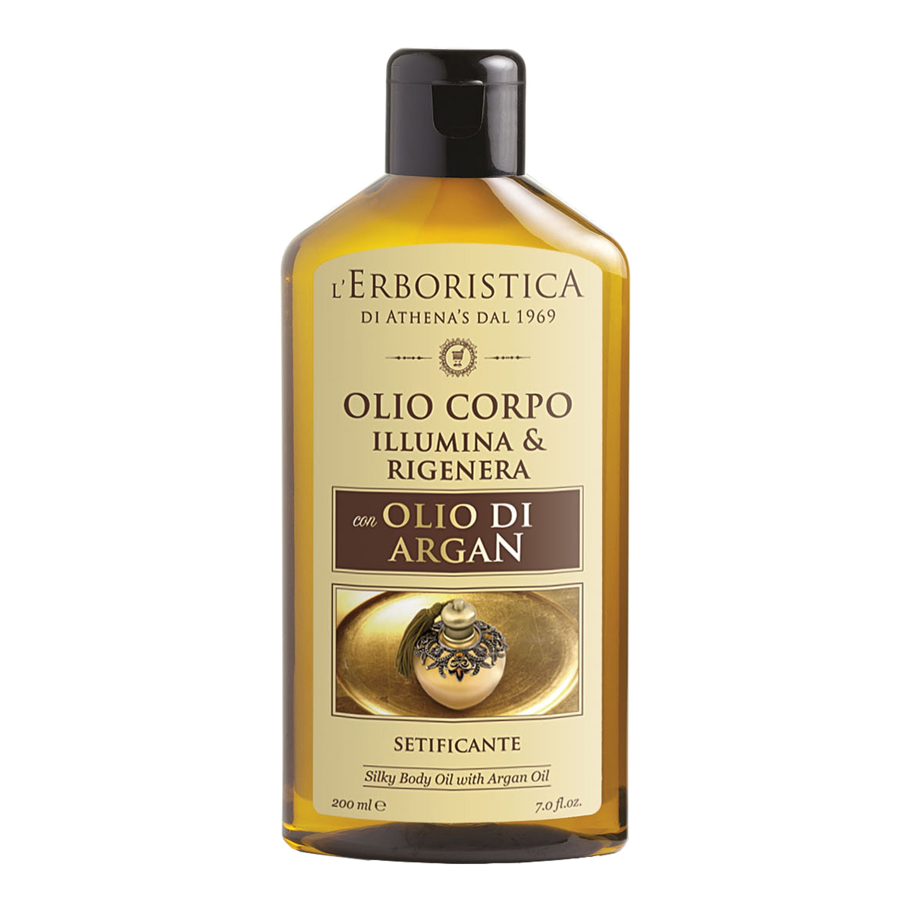 L'ERBORISTICA OLIO DI ARGAN kūno aliejus 200 ml