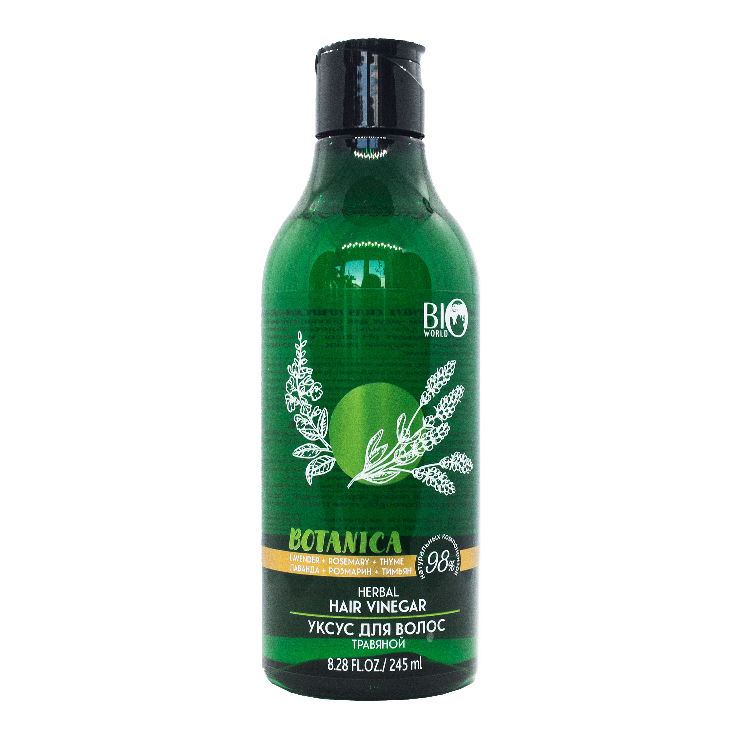 BIO WORLD BOTANICA HERBAL žolių actas plaukams skalauti 245 ml