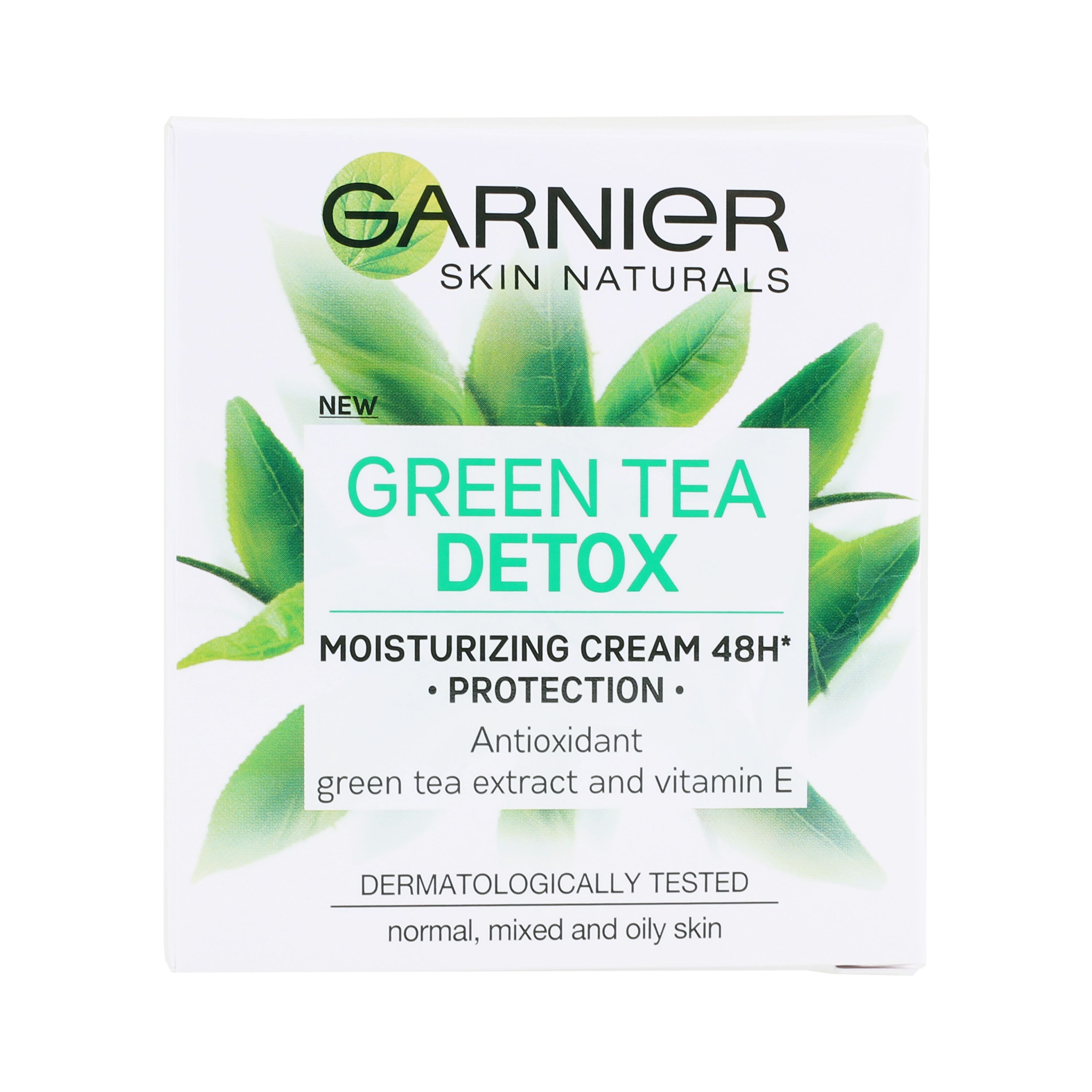 GARNIER GREEN TEA DETOX drėkinamasis veido kremas 50 ml