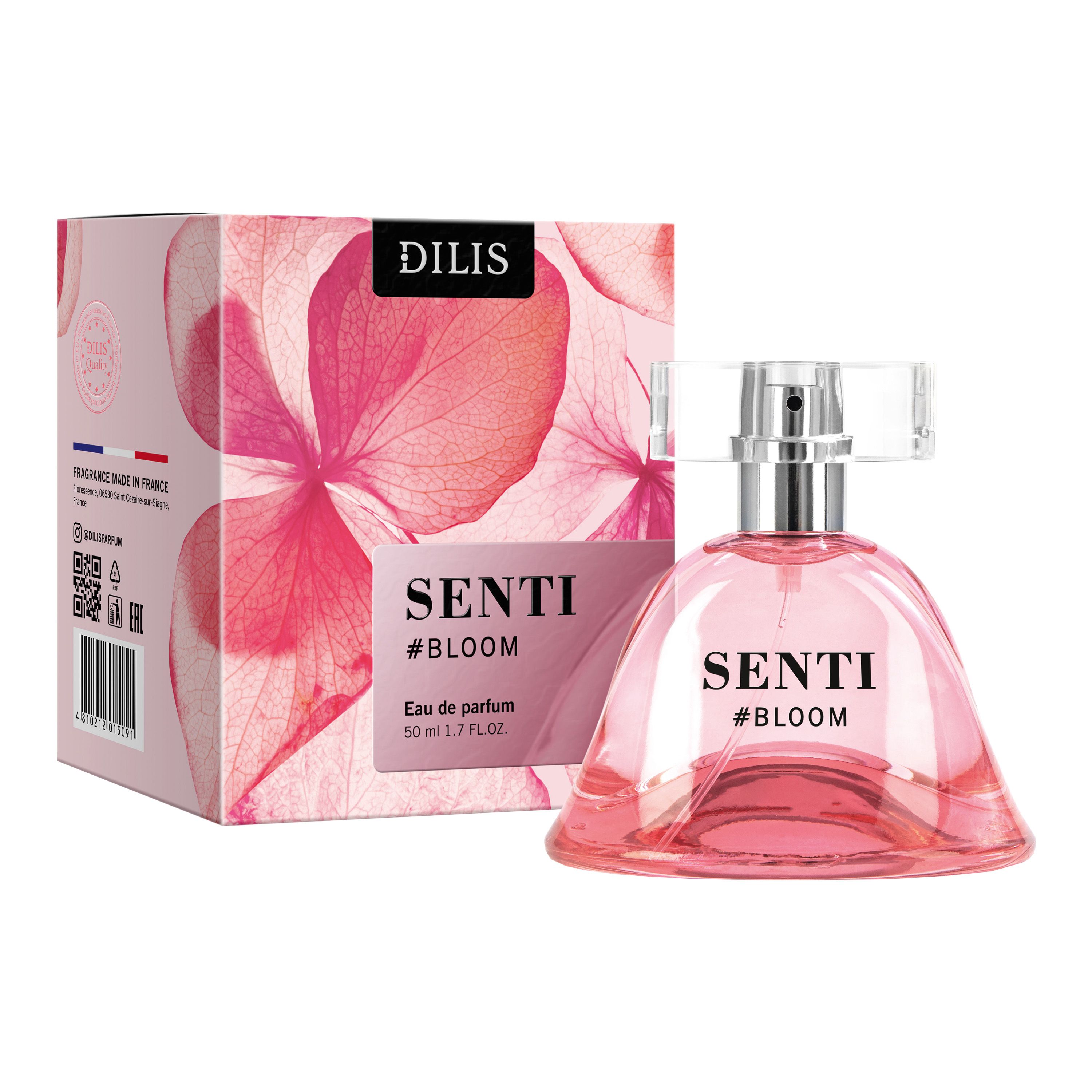DILIS SENTI BLOOM parfumuotas vanduo moterims 50 ml