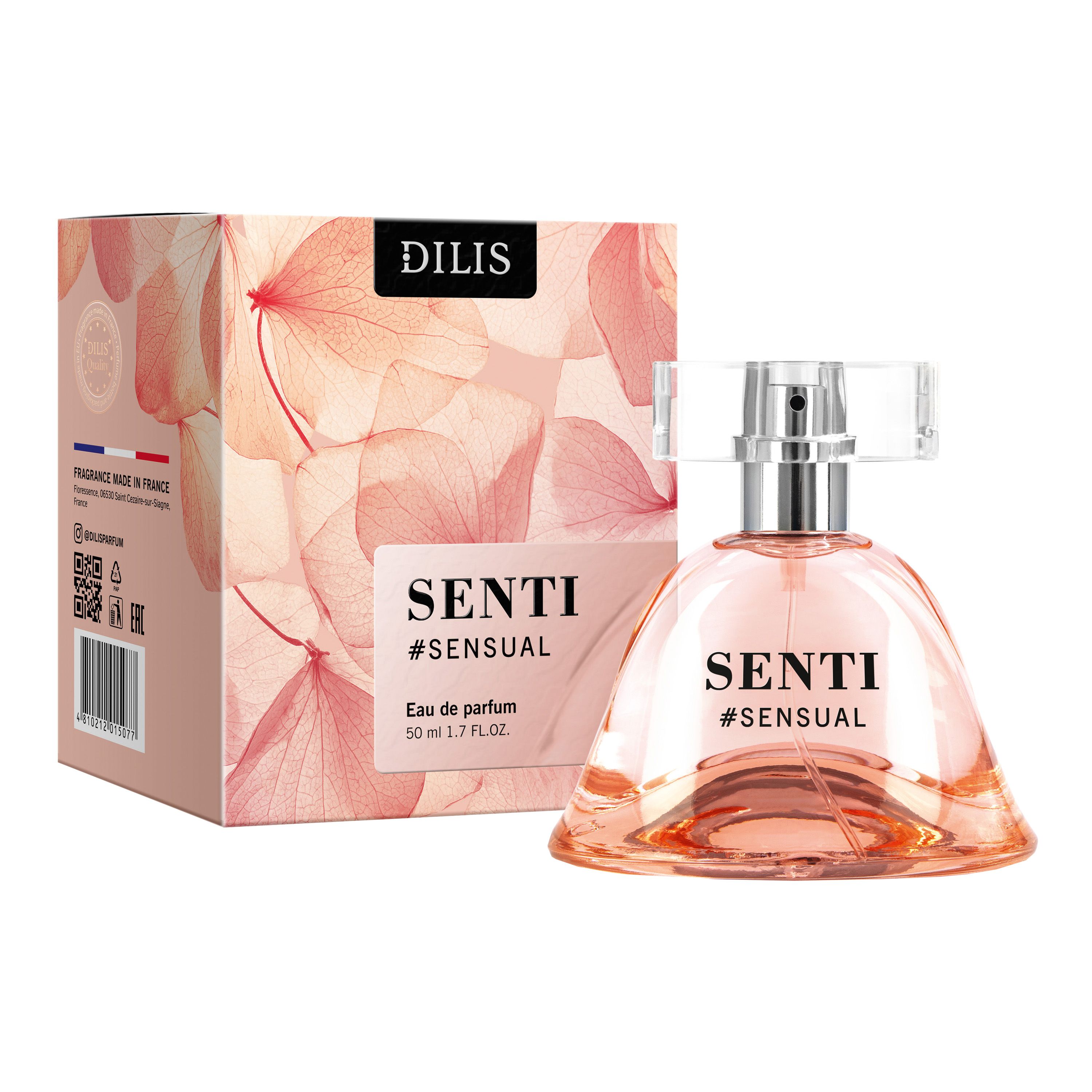 DILIS SENTI SENSUAL parfumuotas vanduo moterims 50 ml