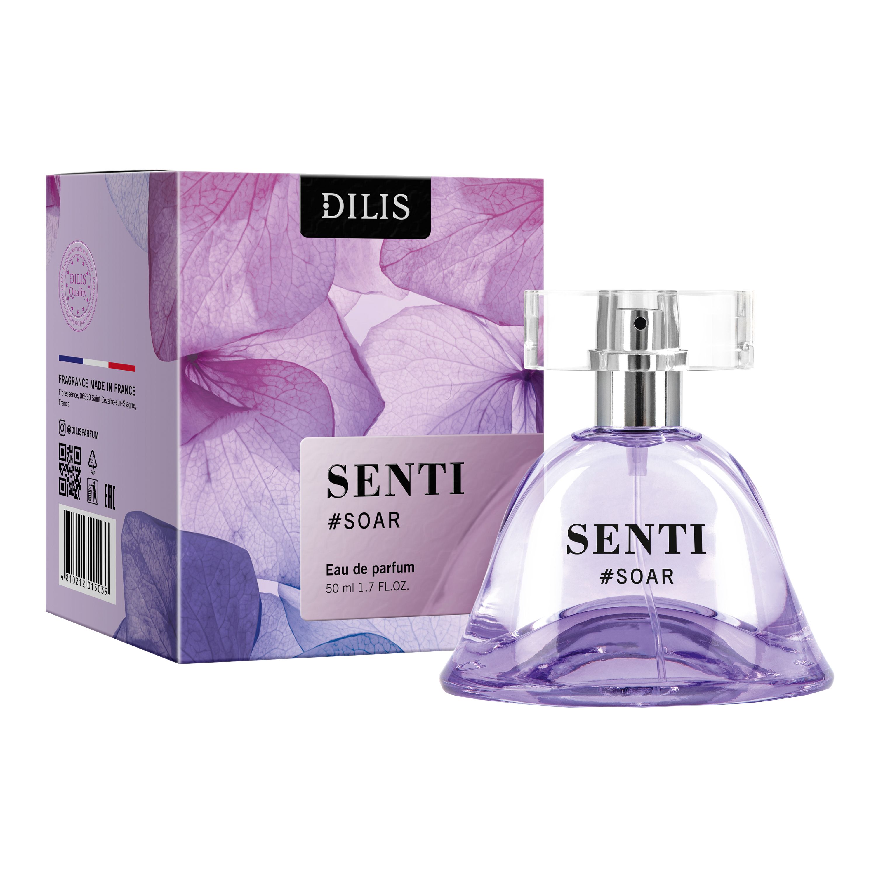 DILIS SENTI SOAR parfumuotas vanduo moterims 50 ml