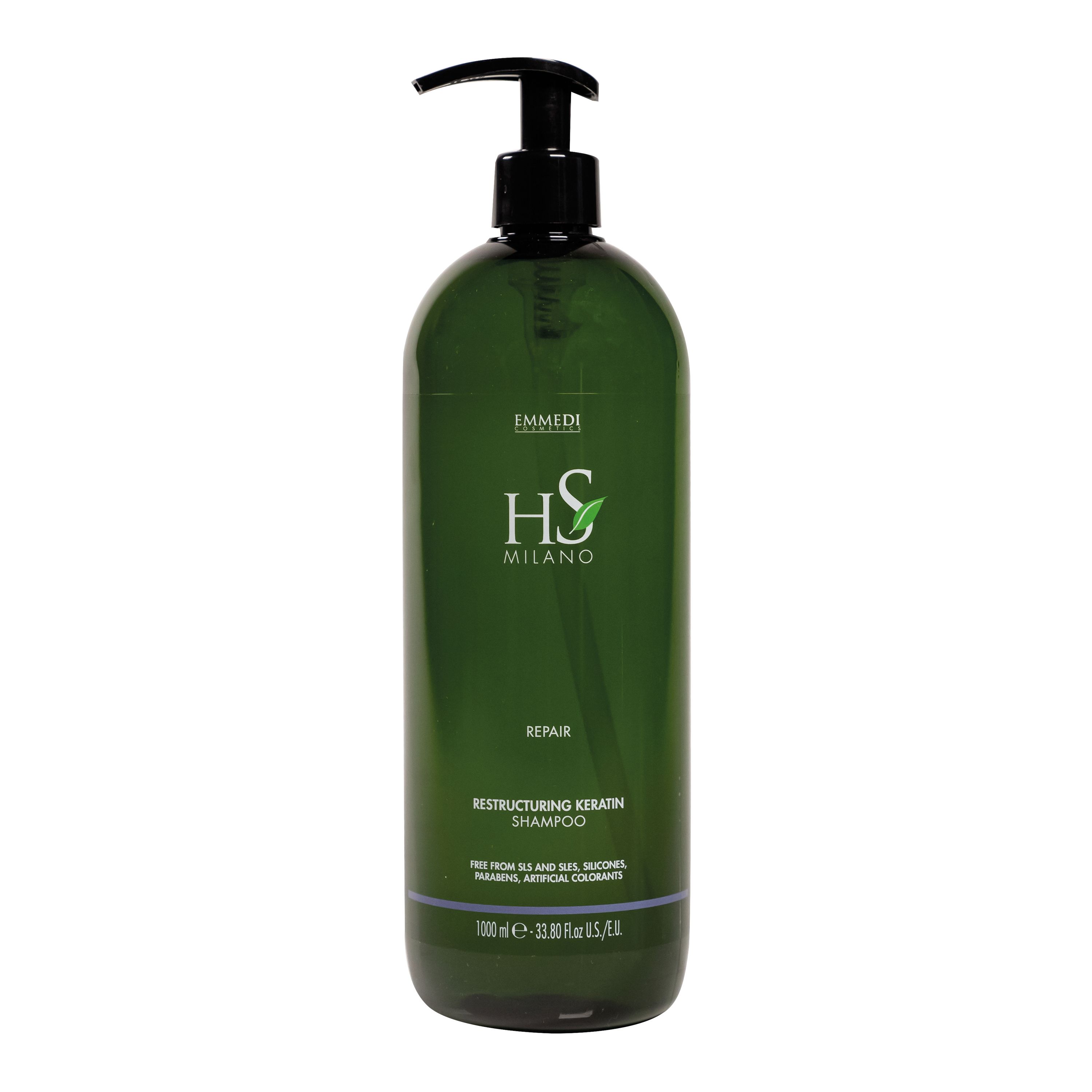 EMMEDI HS RESTRUCTURING KERATIN plaukų šampūnas 1000 ml