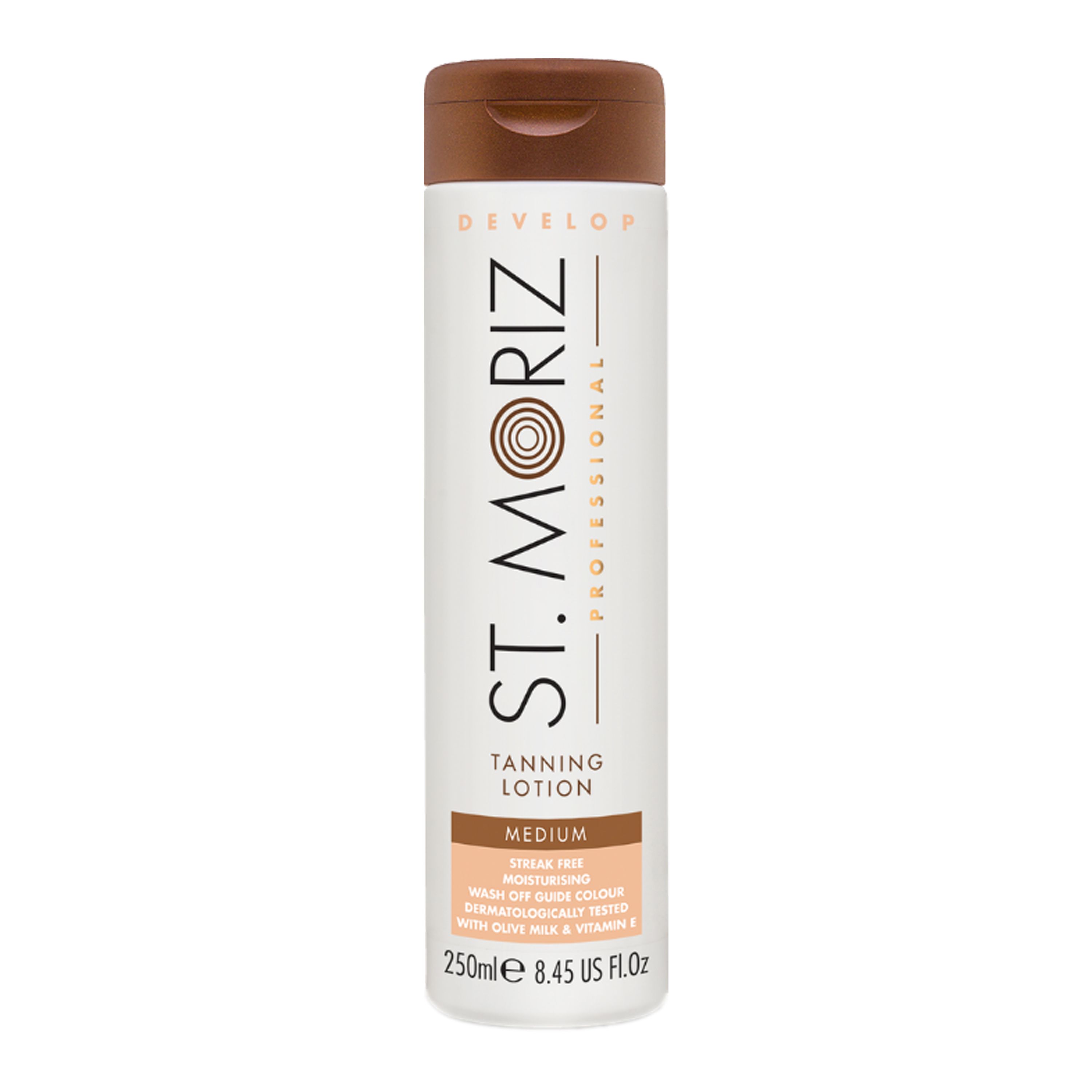 ST. MORIZ PROFESSIONAL savaiminio įdegio losjonas vidutinio atspalvio 250 ml