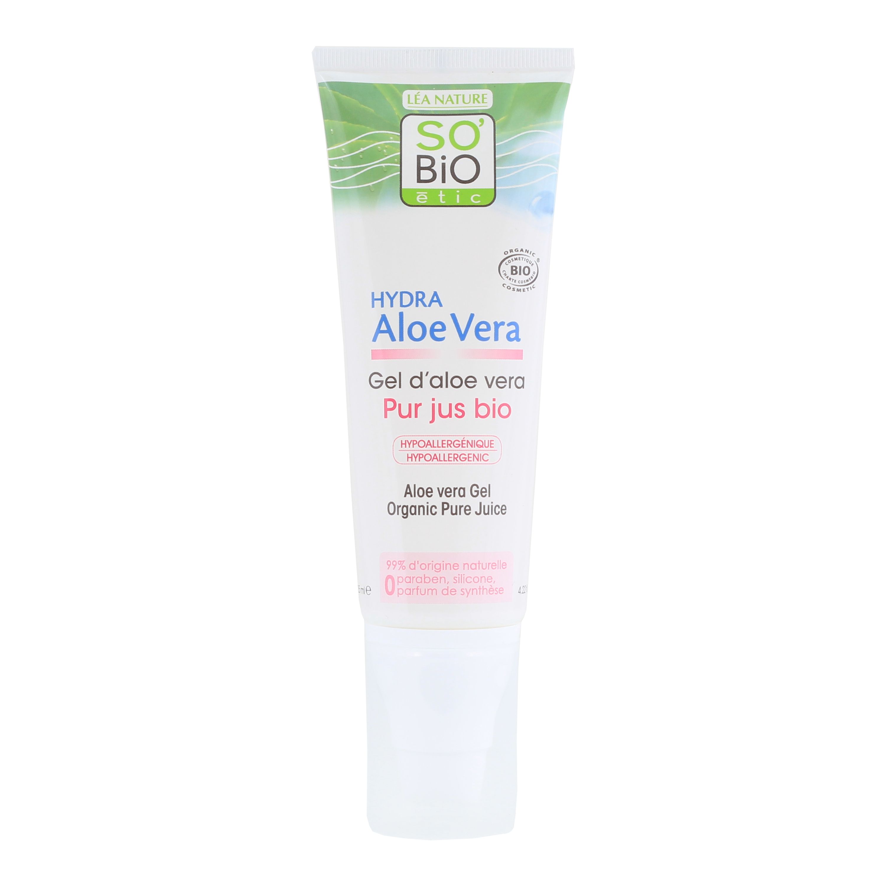 SO'BIO ETIC HYDRA ALOE VERA veido želė 125 ml