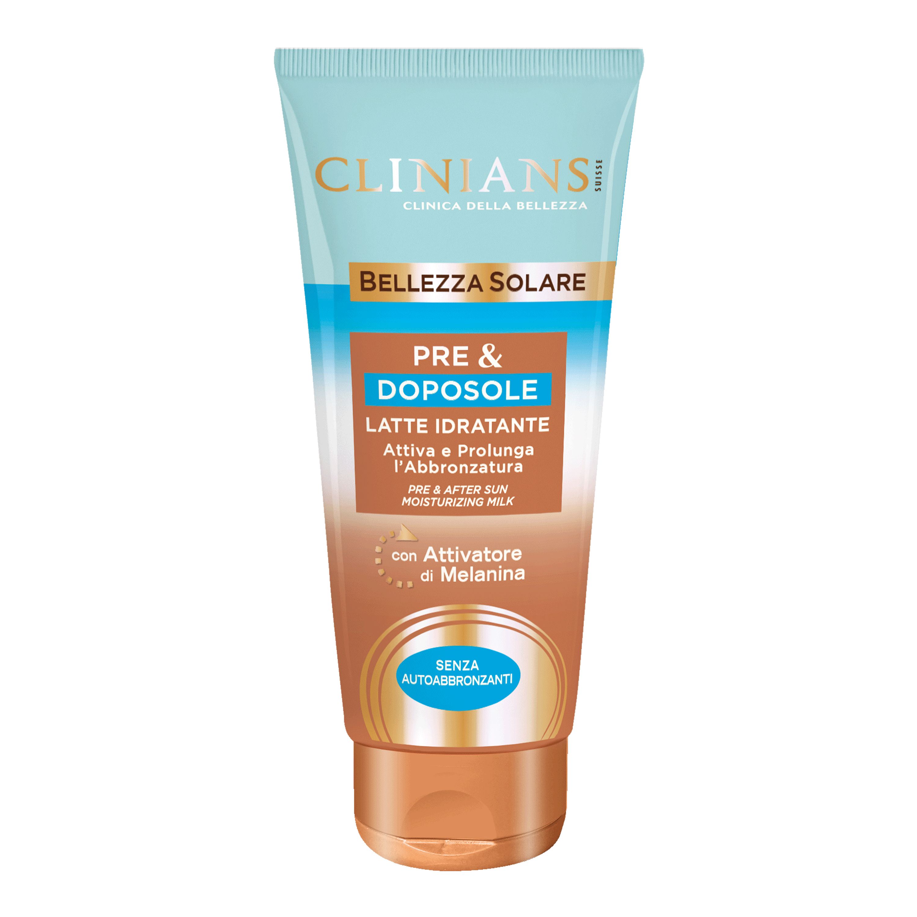 CLINIANS PRE & AFTER SUN drėkinamasis pienelis 200 ml
