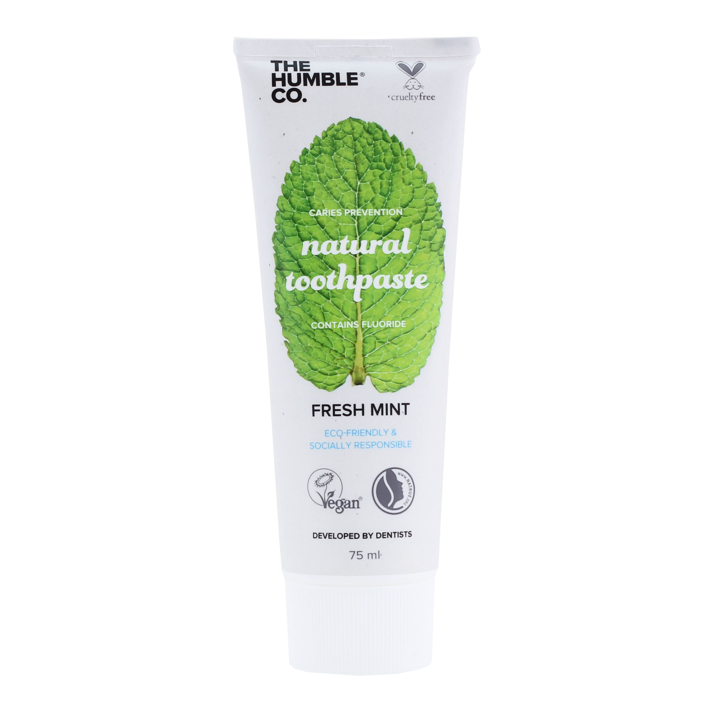 THE HUMBLE CO. NATURAL FRESH MINT dantų pasta 75 ml