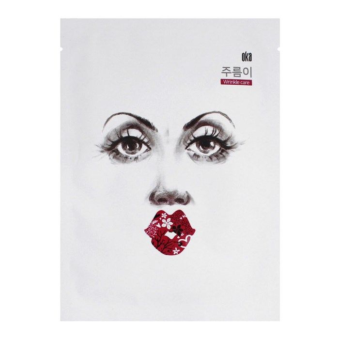 OKA CHEERS TO ANTI - WRINKLE veido kaukė 27 ml