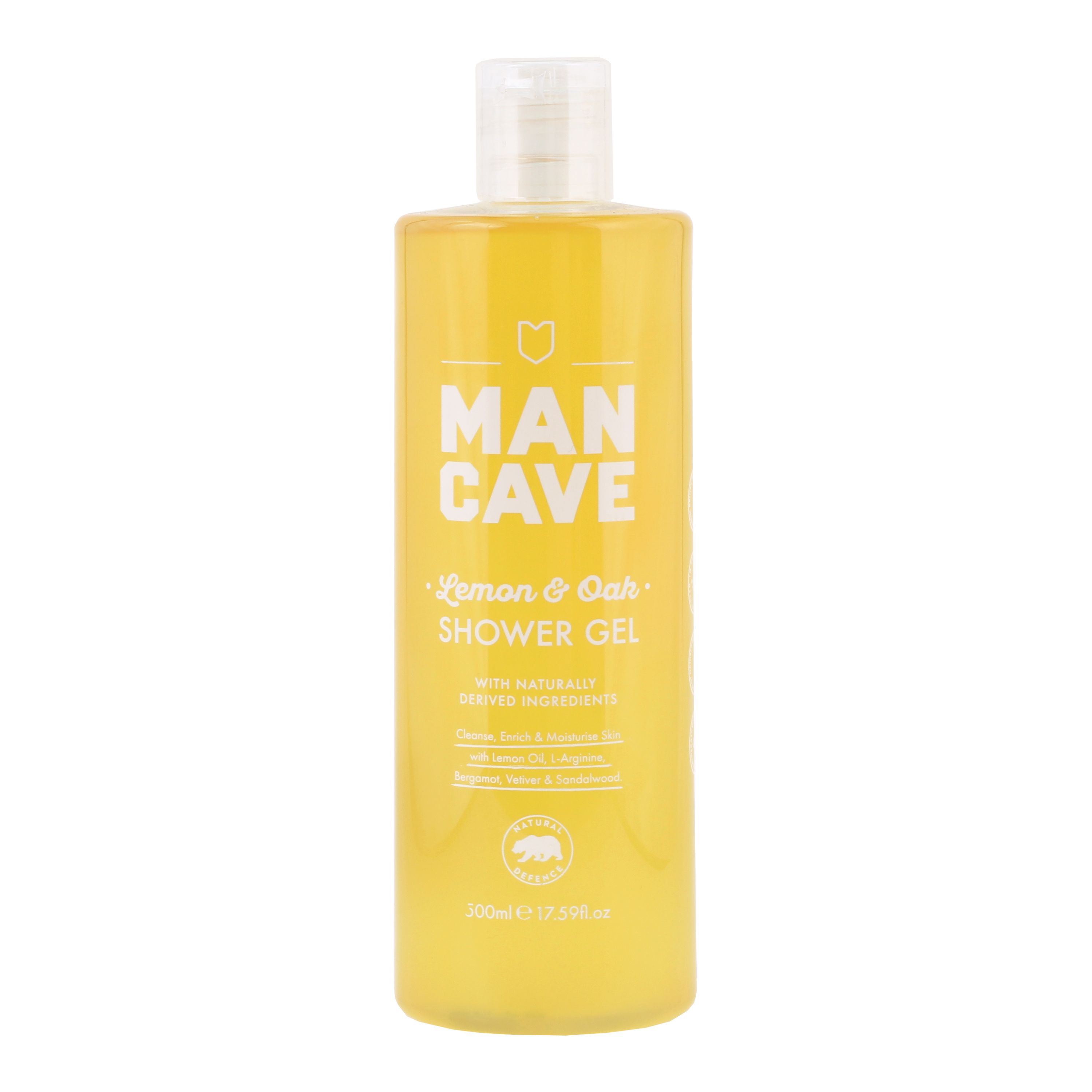 MAN CAVE LEMON & OAK dušo želė 500 ml