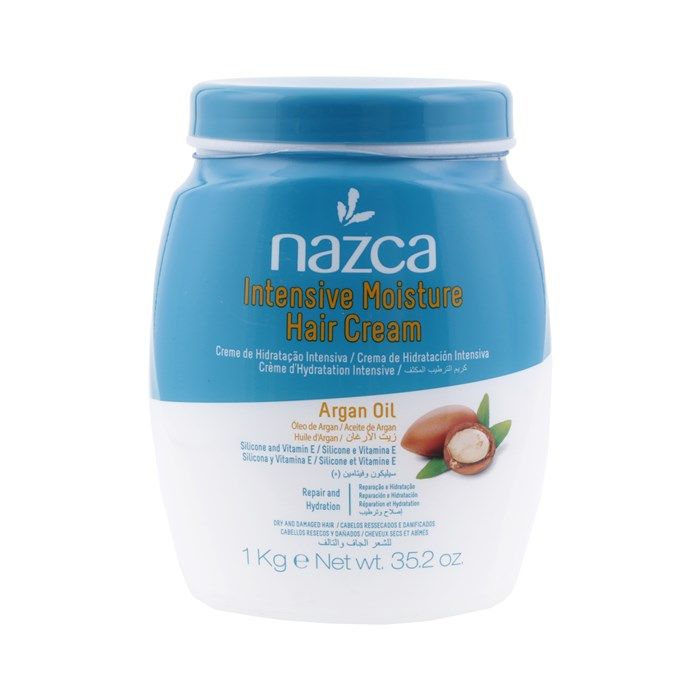 NAZCA INTENSIVE MOISTURE ARGAN OIL plaukų kremas, 1 kg