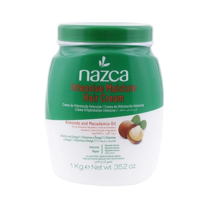 NAZCA INTENSIVE MOISTURE ALMONDS & MACADAMIA OIL plaukų kremas, 1 kg