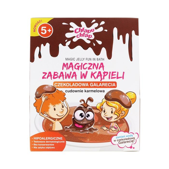 CHLAPU CHLAP CZEKOLADOWA želė linksmybėms vonioje, 2 x 150 g