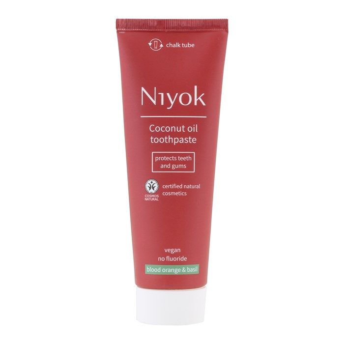 NIYOK BLOOD ORANGE & BASIL dantų pasta 75 ml