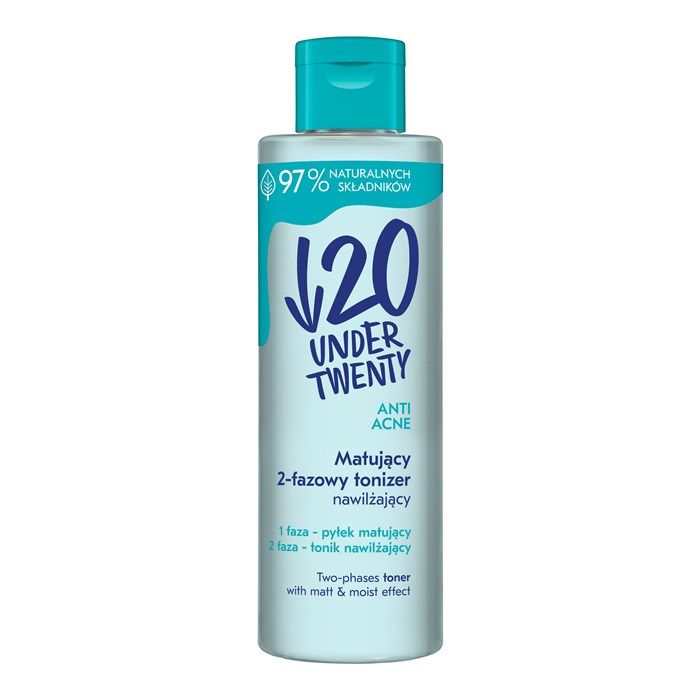 UNDER20 ANTI ACNE veido tonikas 200 ml